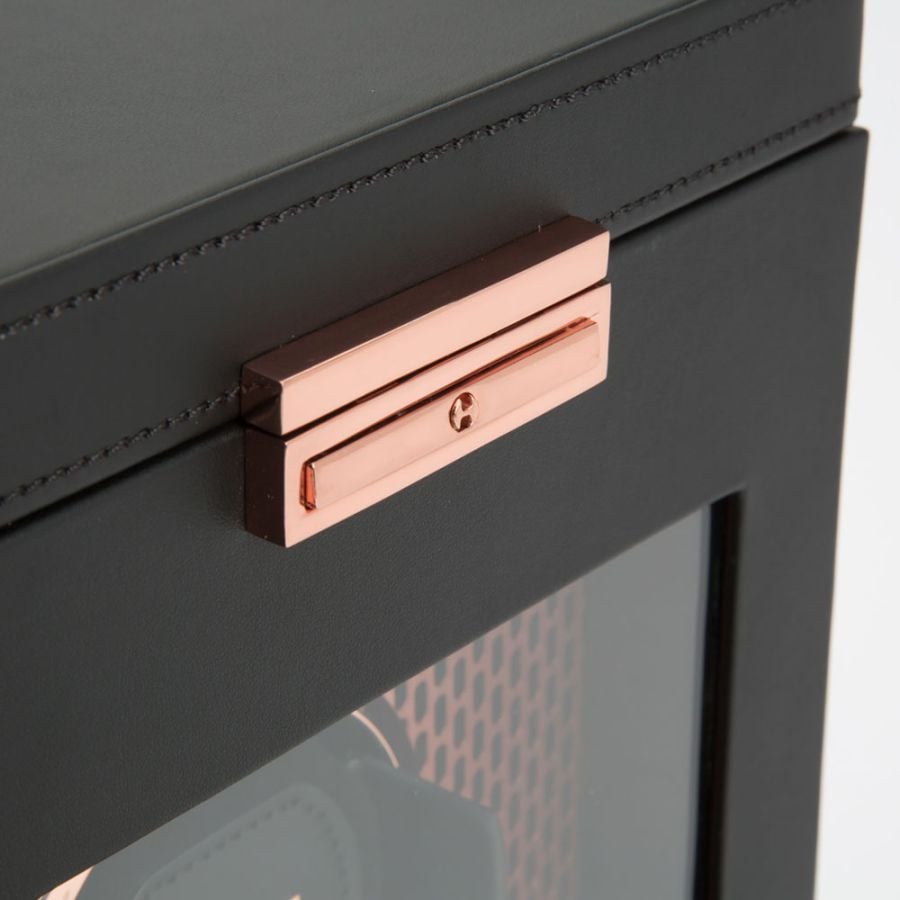 Wolf Axis Single Watch Winder With Storage 469216