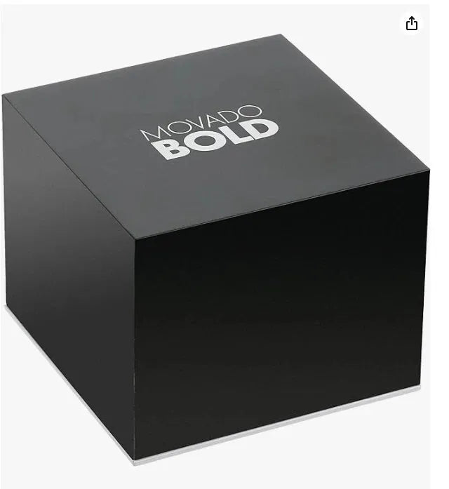 Movado Bold Black Dial Men's Watch 3600376